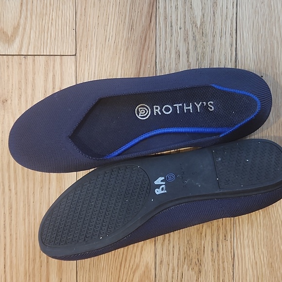Rothy’s the flat in maritime navy women’s 9 EUC - Picture 2 of 3